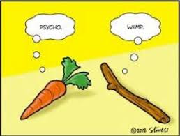 Image result for the stick or the carrot